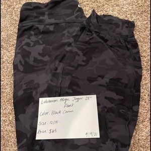 Lululemon align jogger 28”